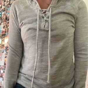 gray sweatshirt from aeropostale